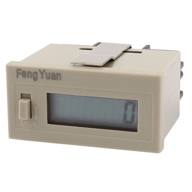 Unique Bargains H7EC-BLM 0 - 999999 Plage de Comptage Sans Tension Compteur Numérique Requis