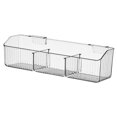 thumbnail image 4 of IFANLANDOR Hanging Kitchen Baskets 1Set Square Transparent Over Cabinet Door Organizer for Vegetable and Onion, 4 of 8