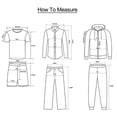 thumbnail image 3 of Kcodviy T-Shirt pour Homme Usé Drapeau Chemise Habillée Homme Col Rond Imprimé Court Hommes Classique Coupe Ajustée Contraste Intérieur Manches Longues Chemises Habillées Blouse Manches Blouse pour Homme, 3 of 4