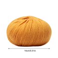 thumbnail image 3 of Vaidha Wool Hand-woven Medium Coarse Scarf Hat Overcoat Wool Merinoss Wool Wool Cashmeres Yarn, 3 of 5