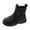 Black, variant on Girls Boots Stylish Leather Neoprene Kids Winter Ski Short Non- Breathable Footwear Booths for Kids for Girls Big Girls for Girls for All Lace up Girls Boot Occasions Girls Boot Cuffs Boots1
