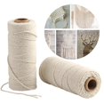 thumbnail image 2 of Gkeoshab Kit d'Aiguille et Fil Corde en Coton 200 m 2 mm pour Artisanat de Cuisine Cuisine Viande Dinde Saucisse Rôtissage Emballage Cadeau Jardinage Crochet Tricot Maison et Jardin, 2 of 9