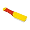 thumbnail image 1 of Soft Bristle Shoe Cleaning Brush with Long Handle - Gentle on Shoes, Multi-Function Household Brush for Laundry, Countertops & All Shoe Types, Includes Hanging Hole, 1 of 1