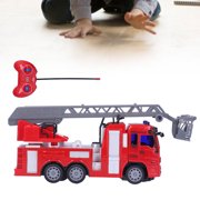 Fire Truck Toy, Spray Water Remote Control Car Remote Control Car Play Vehicles Toys  Simple To Operate with Lights and Sound Effects for Gifts #1,#2,#3