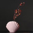 thumbnail image 4 of Shell Shape Vase  Ceramic Vase  Ceramic Flower Vases for Decor  Indoor Planter Plant Pot  Home Decoration -, 4 of 8