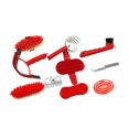 thumbnail image 1 of S SERENABLE 10 Pieces Horse Grooming Kit Bathing Tack Room Supplies Set for Horse Riders, 1 of 9