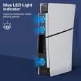 thumbnail image 4 of AARONMEI PlayStation 5 Slim Console Hôte Ventilateur de Refroidissement Refroidisseur Accessoires Externes LED Bleu, 4 of 7