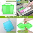 thumbnail image 4 of Sacs de Rangement Alimentaire en Silicone 100 % Réutilisables (Debout) Adaptés pour le Stockage de Divers Aliments Congélation, Conservation, Cuisson, Chauffage, 4 of 5