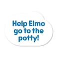 thumbnail image 3 of Sesame Street Potty Time Elmo 12-Inch Sustainable Plush Stuffed Animal, Sounds and Phrases, Potty Training Tool, 3 of 7