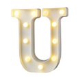 thumbnail image 2 of Romantic 3D 26 Alphabets 0-9 Numbers LED Marquee Sign Wall Hanging Night Light, 2 of 8