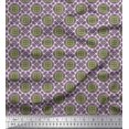 thumbnail image 1 of Soimoi Polyester Crepe Fabric Geometric & Mandala Kaleidoscope Print Fabric by The Yard 52 Inch Wide, 1 of 3