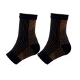 thumbnail image 4 of Decodeary 2a Of Compression Socks For Ankles Brace Wide Application And Comfortable Black copper fibre L/XL 5Set, 4 of 6