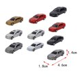 thumbnail image 2 of TISHITA 10-30pack 10pcs HO Scale Model Car 1:87 Building Train Scenery NEW 13 Pcs, 2 of 6