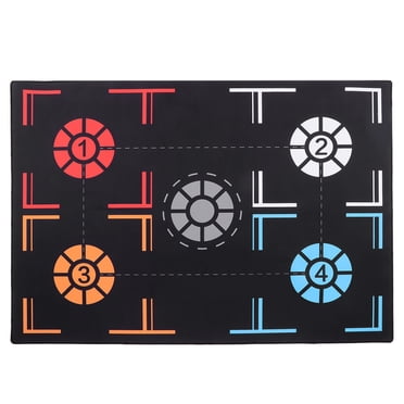 Basketball Training Mat, Basketball Footstep Mat Rubber Point Reminder For Children Below 150cm For Gym