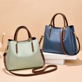 thumbnail image 3 of Lady Bag Simplicity Multi-layer High Capacity Portable Handle Exquisite Clothing Matching Faux Leather Women Large Hobo Tote Bag Daily Life Use, 3 of 10