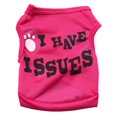 thumbnail image 1 of Fashion Pet Vest Summer Breathable Comfortable New Text Pattern Dog Cat Clothing, 1 of 4