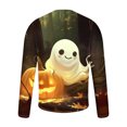 thumbnail image 5 of Pisexur Chandails en Molleton Oversize d'Halloween pour Hommes Chandails en Molleton Graphiques de Festival Amusants Manches Longues Chandail Décontracté Col Rond Chandail en Molleton Grande Taille P-6TG, 5 of 5