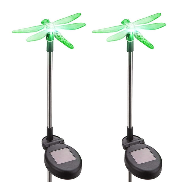 Youkk 2piece Outdoor Mushroom Solar Lights Add Whimsy And Fun To Garden Solar Garden Lights - 2 Pack B
