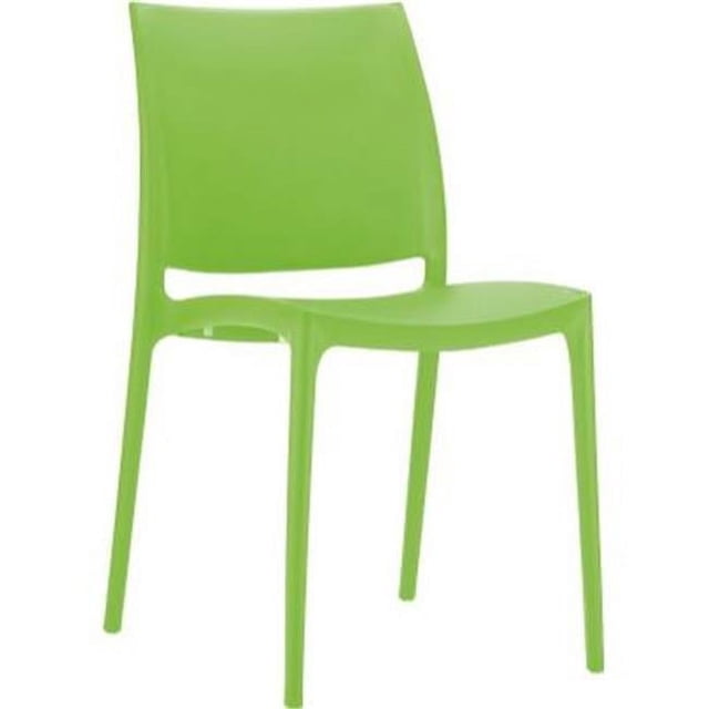 Siesta ISP025-TRG Chaise de Salle à Manger Maya, Vert Tropical (Ensemble de 2)