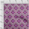 thumbnail image 2 of oneOone Cotton Flex Purple Fabric African Sewing Craft Projects Fabric Prints by Yard 40 Inch Wide, 2 of 4