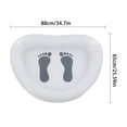 thumbnail image 3 of Inflatable Swimming Pool Foot Bath Portable Foot Bath Suitable For Swimming Pool Entrance Ladder Swimming Pool Foot Washing Small Bathroom Storage Towel Warmer Bathroom Organizer Shower, 3 of 4