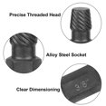 thumbnail image 4 of JIAHAOO Screw Extractor Set for Home and Professional Use 10 Pieces Alloy Steel Construction Remove Broken Screws Bolts and Pins, 4 of 10