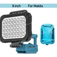 thumbnail image 1 of 8" Power Tool Parts For Ma*kita 18V Battery LED Work Lights Outdoor Lamp Hand Lantern Spotlight USB Charger, 1 of 10
