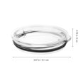 thumbnail image 3 of 4 Pcs Couvercles de Gobelet Hermétiques Couvercles de Tasse Remplacements 30oz, 3 of 9
