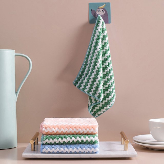 Oleegame 1PC Ten Dollar Items Microfiber Cleaning Cloth Dish Cloths Dish Towels Super Soft And Absorbent Kitchen Dishcloths Fast Drying Microfiber Kitchen Towels Cotton Dish Rags