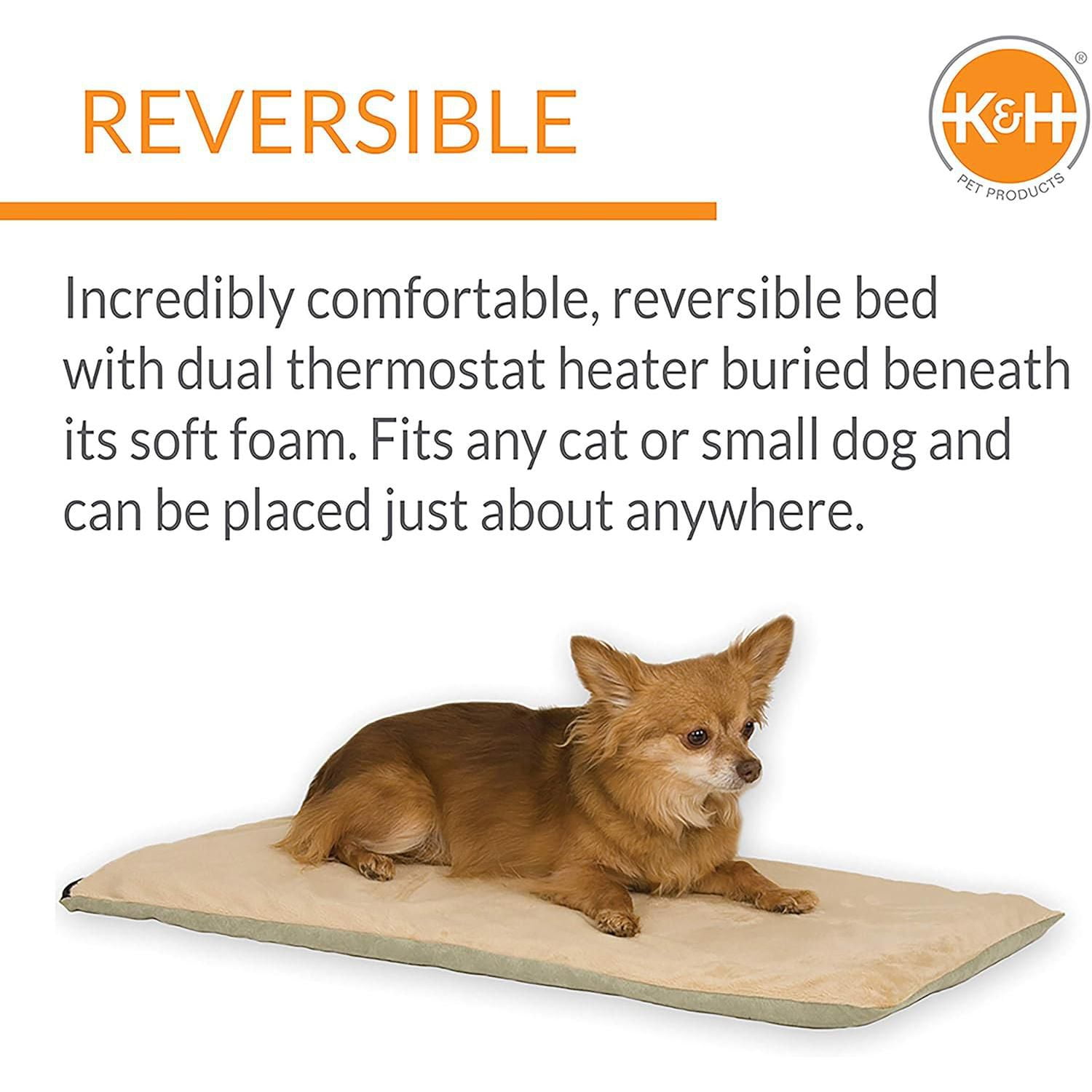K&H Tapis de chat intérieur chauffant Thermo-Pet 6 watts