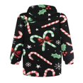 thumbnail image 4 of Ladies‘ Christmas Hoodie with Long Sleeves and Cartoon Print  featuring Pockets, 4 of 5