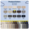 thumbnail image 4 of Serta Palisades 78" Track Arm Sofa with Removable Covers Brown, 4 of 17