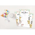thumbnail image 4 of Inkdotpot 30 Fill In StyleBaby Shower Invitation Cards Safari Jungle Animals Blank Invites, 4 of 7