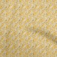 thumbnail image 1 of oneOone Cotton Jersey Yellow Fabric Text Sewing Craft Projects Fabric Prints By Yard 58 Inch Wide, 1 of 5