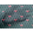 thumbnail image 4 of oneOone Cotton Cambric Fabric Geometric & Flamingo Bird Print Fabric BTY 56 Inch Wide, 4 of 4