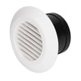 thumbnail image 2 of Round Air Vent, Light Weight  Louver Grille Cover Delicate  For Bathroom Office Kitchen 4in, 2 of 8