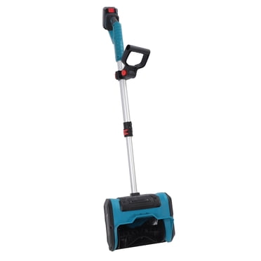 Cordless Electric Snow Shovel, Long Handle Labor Saving 21V Snow Blower with Batteries and Charger for Yard Garden in Winter