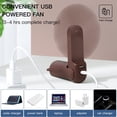 thumbnail image 2 of JISULIFE Handheld Fan with 4800 mAh Powerbank, Pocket Personal Fan, Enhanced Airflow, Rechargeable Quiet Mini Fan, 2 of 5