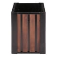 thumbnail image 2 of Grapevine Slat Wood Planter, Rectangular, 23.6IN, 2 of 6