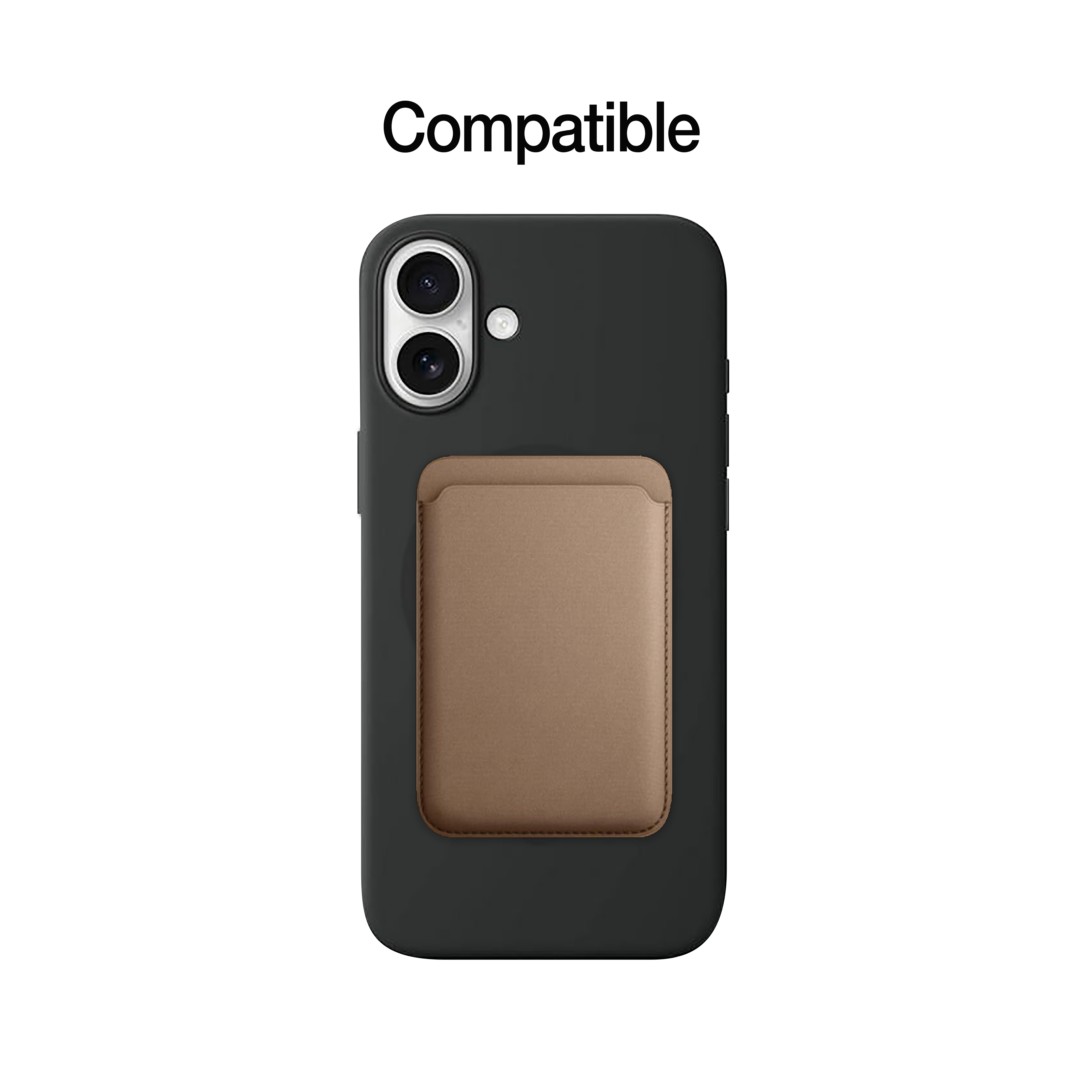 Onn. iPhone 16 étui en silicone compatible avec MagSafe et protection sur 4 côtés