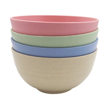 Birdeem Straw Bowl Childrens Soup Bowl Fall- Household Instant Tableware Bowl