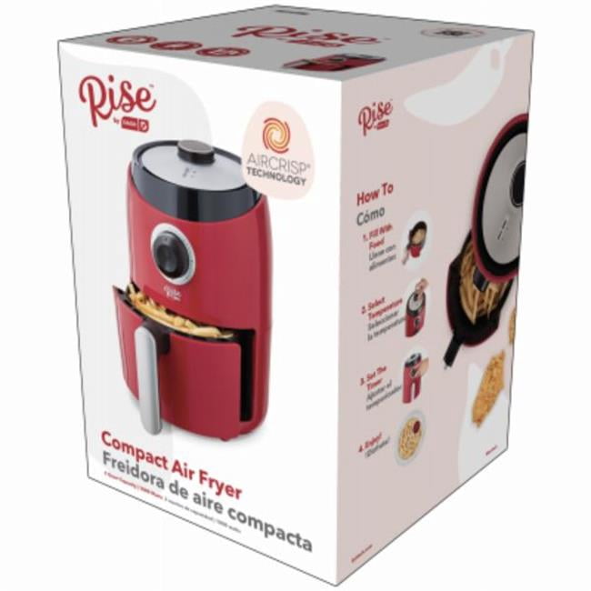 StoreBound Rise by Dash Compact Air Fryer, Red