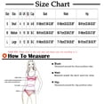 thumbnail image 2 of EGNMCR Bikini Set Women's Split Body Halter High Waist Solid Bikinis Sets, 2 of 4