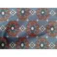 thumbnail image 4 of oneOone Cotton Poplin Fabric Diamond & Swirl Ikat Printed Craft Fabric BTY 56 Inch Wide, 4 of 4