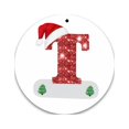 thumbnail image 1 of Christmas Alphabet Decorations Personalized for Gift Christmas Tree Hanging Ornament DIY Decorations, 1 of 1