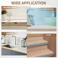 thumbnail image 5 of Uxcell Protector 0.8"x29.5 ft Self Adhesive Guard Brown for Wall Table Floor, 5 of 5