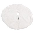 thumbnail image 2 of SnowWhite Xmas Tree Skirt, Wide Use Dense Christmas Tree Plush Skirt Excellent Structure Sophisticated  For Holiday Decorations L, 2 of 8