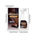 thumbnail image 2 of Eoozwa 300ml Multi Purpose Automobile Interior Cleaner Gentle Formula for Leather Seats Fabric Upholstery Headliners, Stain Remover for Car Ceiling and Velvet, Non Abrasive All Surface Detailing, 2 of 6