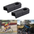thumbnail image 4 of Crankset Protector, Silicone Materials Crank Protector, Lightweight 4 PCS Black Non- For Bike Bicycle, 4 of 8