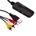 thumbnail image 2 of Adaptateur Vidéo Portable Mini HD Composite AV RCA Mini AV vers HD Câble Audio AV Convertisseur, 2 of 7